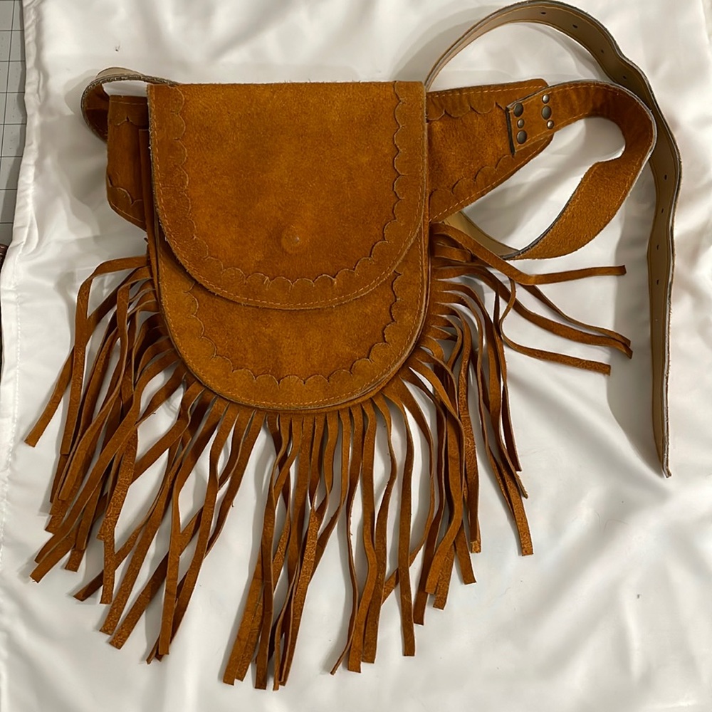 Leather hip bag/ Fanny pack